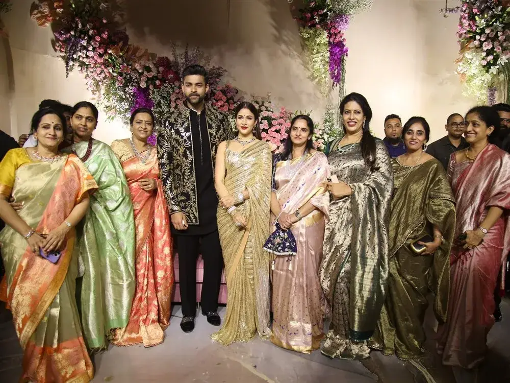 Varun Tej Lavanya Tripathi Wedding Reception Images